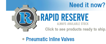 Pneumatic Inline Valves