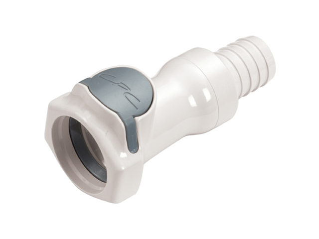 HFCD171035 HFCD171035 CPC Colder Products HFCD171035 5/8 Hose Barb Valved In-Line Coupling Body