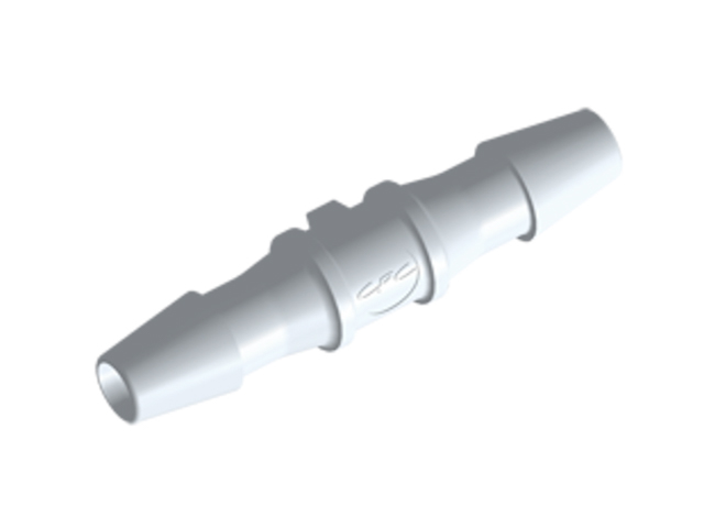 HS470 HS470 CPC Colder Products HS470 Straight Fitting 1/8 HB X 1/8 HB Natural PVDF