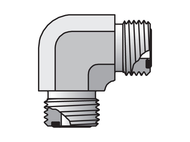 24 ELO-S V0894 Parker Seal-Lok - Union Elbow ORFS / ORFS 24 ELO-S V0894 Seal-Lok ORFS 90° Elbow ELO