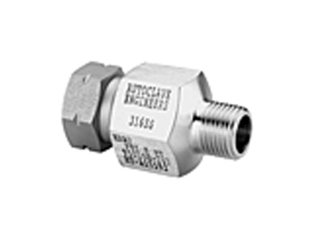 15MFAP6J6 Parker Autoclave Engineers Male / Female JIC Adapter - National Pipe Thread (NPT) to JIC 15MFAP6J6 Autoclave Engineers Male / Female JIC Adapter - National Pipe Thread (NPT) to JIC