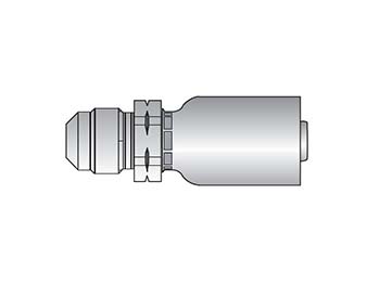 10456-12-12 Parker Parkrimp Permanent Male SAE 45° - Rigid - Straight 10456-12-12 56 Series 10456
