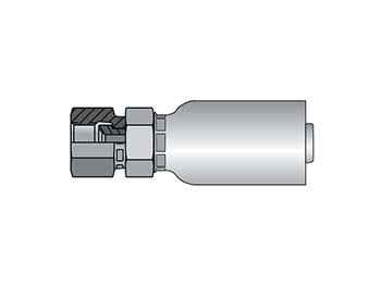 10656-6-6B Parker Parkrimp Permanent Female JIC 37° - Swivel - Straight 10656-6-6B 56 Series 10656