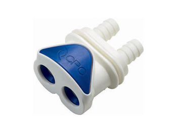 DPCD17006 DPCD17006 CPC Colder Products DPCD17006 3/8 Hose Barb Valved In-Line Panel Mount Coupling Body