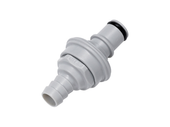 INS4DT2200200 INS4DT2200200 CPC Colder Products INS4DT2200200 1/8 Hose Barb Valved In-Line IdentiQuik Coupling Insert With RFID