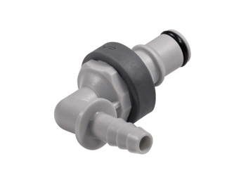 NS4D23004 NS4D23004 CPC Colder Products NS4D23004 1/4 Hose Barb Valved Elbow Coupling Insert