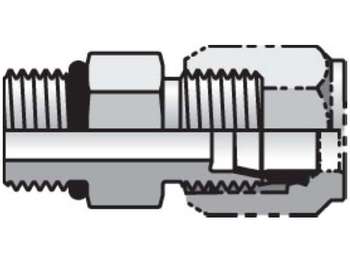 8-6 F5OU-S Parker Straight Thread Connector Flareless / SAE-ORB 8-6 F5OU-S Ferulok Straight F5BU