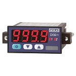 Wika 14110042 Digital Indicator Model DI32-1 LED Display 4-digit Range -1999-9999 Panel Mounting Black Glass-fibre Reinforced Noryl Case