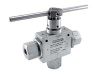 Autoclave Engineers 3-Way Diverter Ball Valve- 3BD8