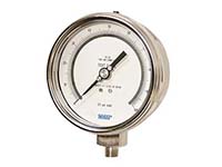 Wika 4220081 High Precision Inspector Test Gauge Model 332.54 4 Inch Dial 300 PSI 1/4 NPT Lower Mount Stainless Steel Case