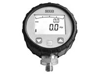 Wika 50365797 Digital Pressure Gauge With Protective Rubber Boot Model DG-10-E 1/4 NPT Male Stainless Steel