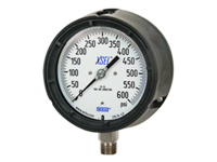 Wika 9696517 Industrial XSEL® Process Dry Pressure Gauge Model 232.34 4-1/2 Dial 160 PSI/KGCM2 1/2 NPT Lower Mount Black Thermoplastic Case