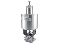 Autoclave Engineers Medium Pressure Needle Valve with Piston Style Pneumatic Operated Actuator - 10SM