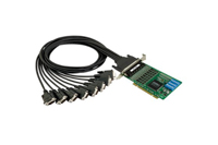 Moxa CP-118U-I 8-port RS-232/422/485 Universal PCI serial boards