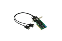 Moxa CP-132UL-DB9M 2-port RS-422/485 Universal PCI serial boards with optional 2 kV isolation