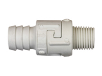 CPC Colder Products 2879801 Check Valve 1/2 Hose Barb X 1/4 MNPT With FKM (Viton®) O-Ring and Hastelloy C Spring