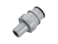 CPC Colder Products 61300 HFC22812 NSF 1/2 Hose Barb Non-Valved In-Line Coupling Insert