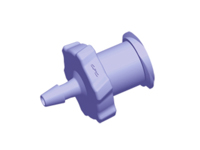 CPC Colder Products LF2191 Luer Fitting Female Luer X 1/16 HB Purple Tint Polycarbonate