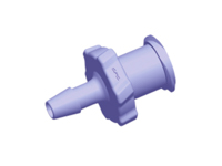 CPC Colder Products LF3191 Luer Fitting Female Luer X 3/32 HB Purple Tint Polycarbonate