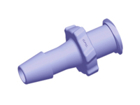 CPC Colder Products LF5191 Luer Fitting Female Luer X 5/32 HB Purple Tint Polycarbonate
