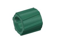 CPC Colder Products LMSR35 Ring Rotating Luer Lock Green Nylon