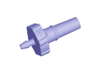 CPC Colder Products SLM2191 Luer Fitting Male Slip Luer X 1/16 HB Purple Tint Polycarbonate