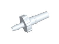 CPC Colder Products SLM3170 Luer Fitting Male Slip Luer x 3/32 HB Natural PVDF