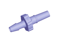 CPC Colder Products SLM4191 Luer Fitting Male Slip Luer X 1/8 HB Purple Tint Polycarbonate