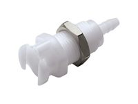 CPC Colder Products PLM16004 1/4 Hose Barb Non-Valved Multi-Mount Coupling Body