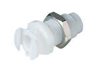 CPC Colder Products PMMD181032 10-32 Female Thread Valved Multiple Mount Coupling Body