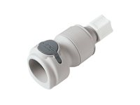 CPC Colder Products NSHD13008 1/2 JACO Valved In-Line Coupling Body