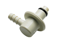 CPC Colder Products IPLCDT2300400 1/4 Hose Barb Valved Elbow IdentiQuik Coupling Insert With RFID