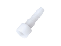 CPC Colder Products TFFD02MWHT 1/8 Hose Barb Valved Fitting Body
