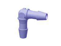 CPC Colder Products HE391 Elbow Fitting 3/32 HB X 3/32 HB Purple Tint Polycarbonate