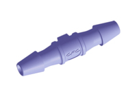 CPC Colder Products HS291 Straight Fitting 1/16 HB X 1/16 HB Purple Tint Polycarbonate
