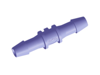 CPC Colder Products HS691 Straight Fitting 3/16 HB X 3/16 HB Purple Tint Polycarbonate