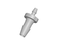 CPC Colder Products HSR42 Straight Reducer Fitting 1/8 HB X 1/16 HB Natural Polypropylene