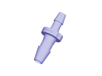 CPC Colder Products HSR4391 Straight Reducer Fitting 1/8 HB X 3/32 HB Purple Tint Polycarbonate