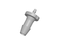CPC Colder Products HSR62 Straight Reducer Fitting 3/16 HB X 1/16 HB Natural Polypropylene
