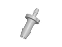 CPC Colder Products HSR63 Straight Reducer Fitting 3/16 HB X 3/32 HB Natural Polypropylene