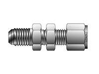 CPI 37° Tube 37° Flare Bulkhead Connector - XH2BZ