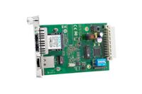 Moxa CSM-200-1214 10/100BaseT(X) to 100BaseFX slide-in modules for the NRack System™