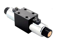 D3W Series - Single solenoid, 2 position, spring offset P > B