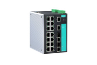 Moxa EDS-518A-T 16+2G-port Gigabit managed Ethernet switches