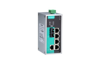 Moxa EDS-P206A-4PoE-M-SC-T 6-port unmanaged Ethernet switches with 4 IEEE 802.3af/at PoE+ ports