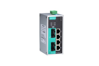 Moxa EDS-P206A-4PoE-MM-ST-T 6-port unmanaged Ethernet switches with 4 IEEE 802.3af/at PoE+ ports