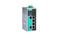 Moxa EDS-P206A-4PoE-T 6-port unmanaged Ethernet switches with 4 IEEE 802.3af/at PoE+ ports