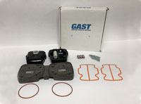 Gast SSP-87R6-02 Sound Shield 87R Twin Pressure Biased Valve Kit