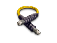 Enerpac H-7202 High Pressure Hydraulic Hose Assembly 1/4 Hose ID X 3/8 NPTF X 3/8 NPTF X 2 FT Thermoplastic