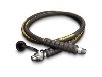 Enerpac HC-9306 High Pressure Hydraulic Hose Assembly 3/8 Hose ID X 3/8 NPTF X CH-604 X 6 FT Rubber